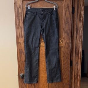 Prana Black Straight-Leg Jeans